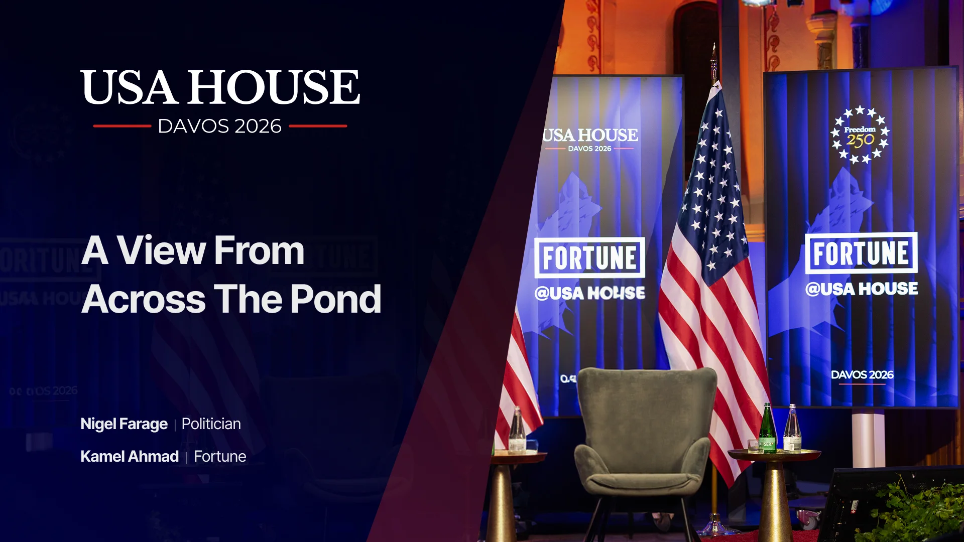 A View from Across the Pond | Nigel Farage | Kamal Ahmed