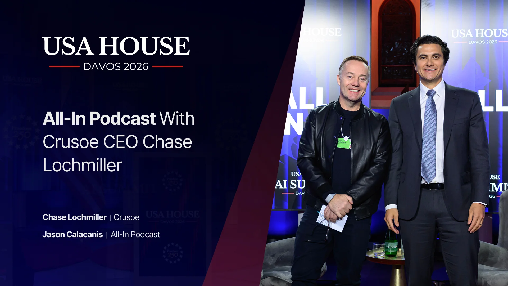 All-In Podcast with Crusoe | Chase Lochmiller | Jason Calacanis | USA House